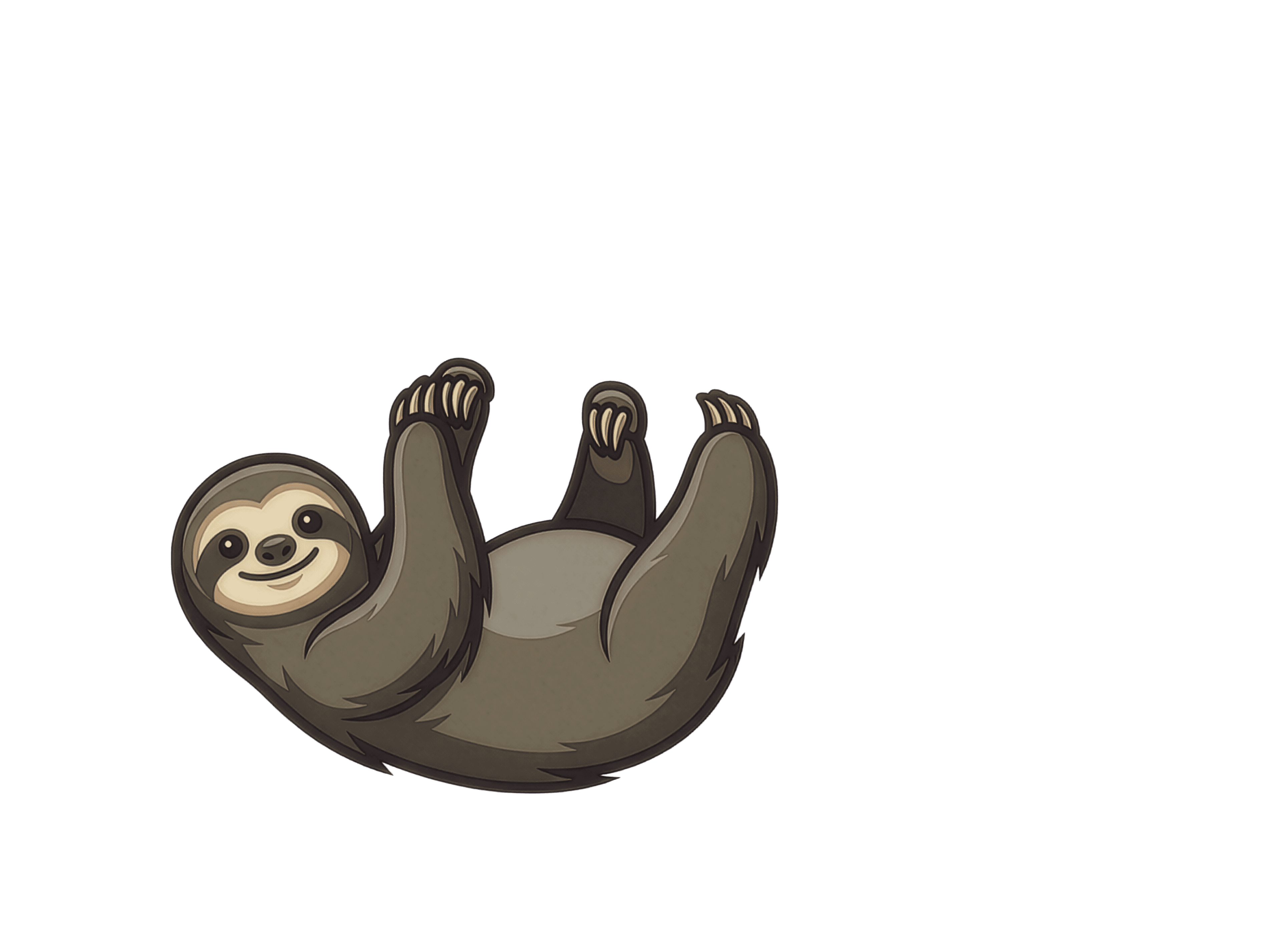 Launchmind sloth mascot